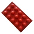 thumbnail image 2 of Semi Sphere , Cake Mould Durable Flexible Use 15 Holes  for Chocolate, 2 of 8
