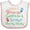 White and Pink, variant on Inktastic Surveyor Like Daddy Boys or Girls Baby Bib