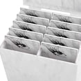 thumbnail image 2 of Caja de almacenamiento de pestañas Sisiter, 10 capas, mármol acrílico, 2 of 8