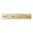 thumbnail image 3 of Mainstays 18 in. Wall Mounted Unfinished Wood Hook Rack, 4 Pegs, 3 of 4