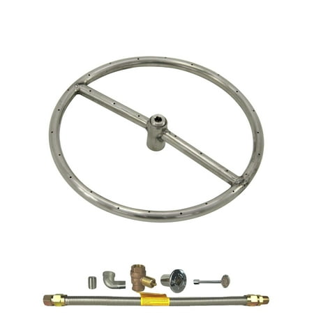 Spotix HPC Round Fire Pit Burner Kit, 6 Spotix HPC Round Fire Pit Burner Kit, 6