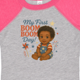 thumbnail image 4 of Inktastic My First Boom Boom Day Cute Baby Celebration Boys or Girls Baby Bodysuit, 4 of 5