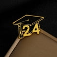 thumbnail image 5 of Hweilai Épinglette de Chapeau de Graduation Insigne Commémoratif d'Épingle de Graduation, 5 of 5