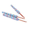 thumbnail image 4 of 1 Set Crochet Hook Yarn Ergonomic Kit Knitting Needle Sewing Tool Grip With Bag, 4 of 5