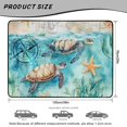 thumbnail image 7 of HUISEFOR Sea Turtles Car Trunk Mat 29" x 39" Scratchproof Anti Slip All Weather Trunk Protection Cargo Liner, Easy Installation, Fashion, Universal Fit for Most Cars SUV, 7 of 7