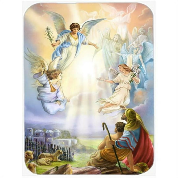 The Shepherds & Angels Appearing Mouse Pad, Hot Pad or Trivet