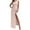 Pink, variant on Bigersell Tunic Tank Dress Fashion Women Summer Solid One-Shoulder Sleeveless Hollow Out Long Dress Women's Plus Cocktail Dress Style 24462, Female Above Knee Dresses XXL