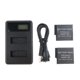 thumbnail image 1 of Pantalla Lcd Usb Puede Cargar Dos Baterías Simultáneamente Ahorrando Tiempo Y Jinwen Kit de cargador de cámara inteligente, 1 of 8