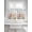 LightBLue, variant on Easter Bathroom Window Curtain, Spring Watercolor Tulip Butterfly Flower Plant Light Filtering Coffee Kitchen Curtains, Bedroom Living Room Curtains 2 Panel 84"x63"