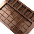 thumbnail image 4 of alimenticio no adherente Molde de jalea de caramelo de chocolate Molde de chocolate de cáscara de silicona de cavidades, 2 paquetes de forma de cáscara de silicona de tipo ShuxiuWang 9024715980472, 4 of 4