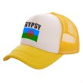 thumbnail image 1 of Rom Gypsy Romani Trucker Caps Men Country Flag Hat Baseball Cap Cool Summer Unisex Mesh Net Caps As Picture, 1 of 6