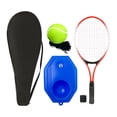 thumbnail image 3 of Entrenador de tenis individual Sharpla Herramienta de entrenamiento Raqueta roja, 3 of 8