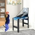 thumbnail image 2 of 6-in-1 Multi-Game Table: Basketball, Billiards, Ping Pong, Hockey, and Shuffleboard, 2 of 10