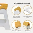 thumbnail image 3 of Foldable Step Stool 16-Inch Lightweight Non-Slip Stool for Adults  to 330 lbs   Print, 3 of 7