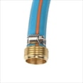 thumbnail image 4 of 3Sets Brass 5/8" Garden Hose Mender End Repair Male Female Connector with Stainless Clamp 5/8", 4 of 4