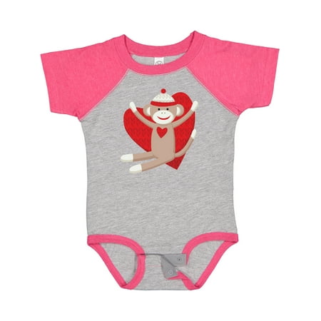 

Inktastic Hug Sock Monkey Gift Baby Boy or Baby Girl Bodysuit