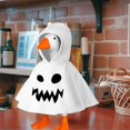 thumbnail image 5 of KuKeDi 2 Pack 7 inch Mini Goose Outfits, White Hooded Cape Clothes for Decorative Goose, 5 of 7