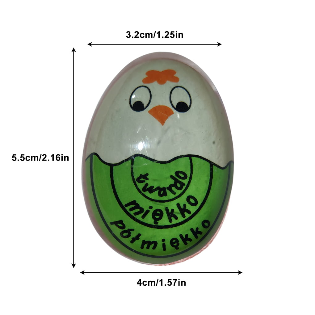 Egg Perfect Color Changing Timer Yummy Soft Hard Boiled Eggs Cooking Kitchen 