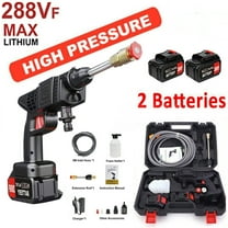 Portable Cordless Electric High Pressure Water Spray Gun Car Washer Cleaner Tool