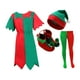 thumbnail image 4 of Disfraz de elfo navideño para adultos, túnica superior para fiesta, actuación, juego de rol SG, 4 of 9