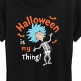 thumbnail image 3 of Dr. Seuss - Halloween Is My Thing - Women's Short Sleeve Graphic T-Shirt, 3 of 6