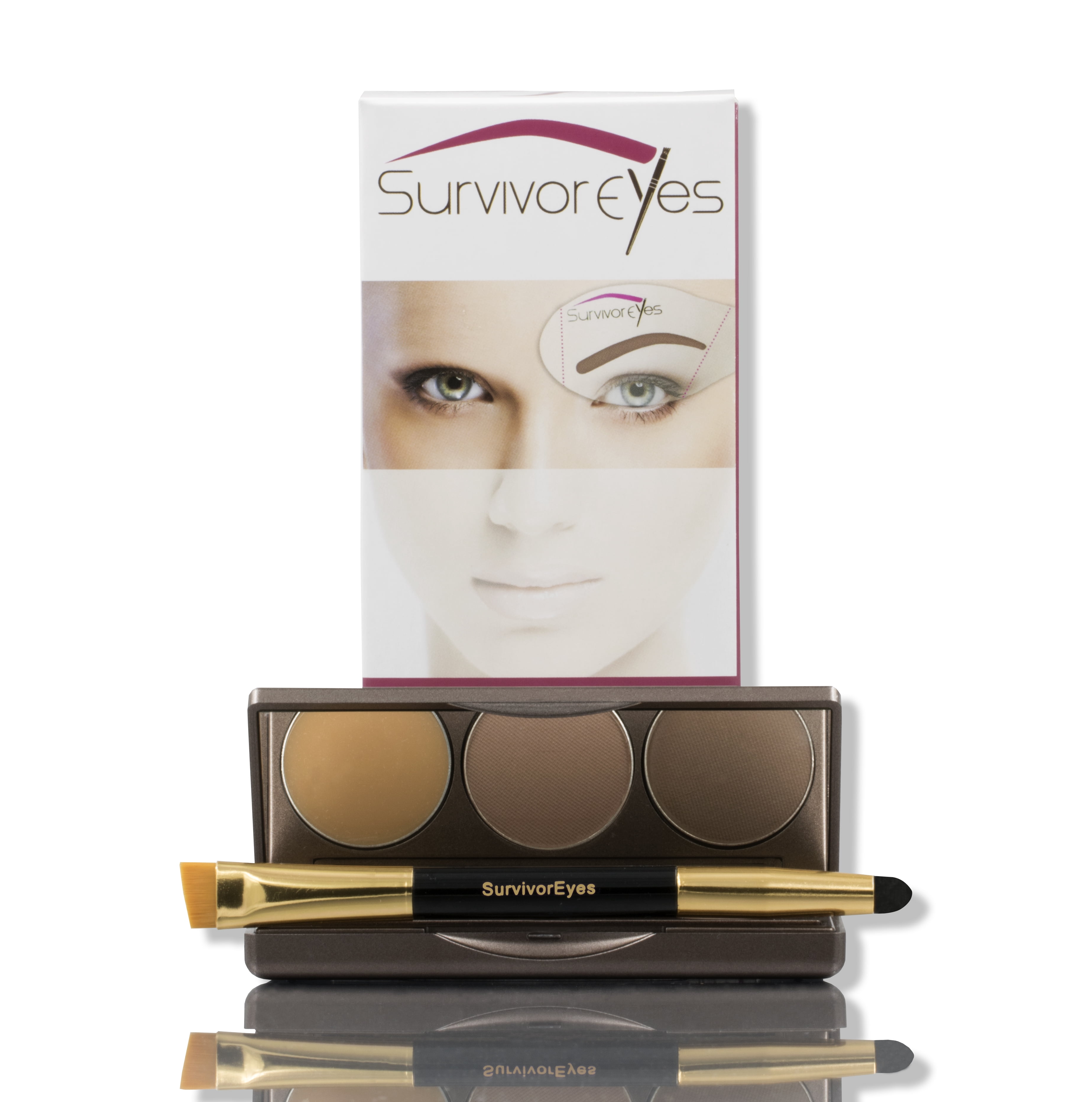 SurvivorEyes BrowStyle Kit Featuring Sorme Cosmetics, 57 Brunette