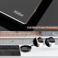thumbnail image 4 of Hobsir 4 Burner Electric Cooktop, Touch Control Built-in Electric Stove 24 inch Ceramic Cooktops with Glass Protection Metal Frame,Timer & Kid Safety Lock, 220-240v 6000W, Hard Wired(No Plug), 4 of 7