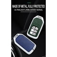 thumbnail image 3 of Metal and Leather Key Fob Housing Car Key Holder Fit for Honda Civic Accord Pilot CRV HRV CRZ Fit Odyssey JED Crosstour Ridgeline Crider Spirior Accessories, 3 of 9