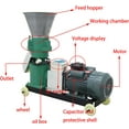 thumbnail image 3 of EQCOTWEA Only Body of Plant Equipment Chicken Feed Pellet Mill Machine Feed Grinder for Animal without Plate, 3 of 9