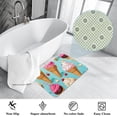thumbnail image 3 of Ice Cream Polyester Door Rugs - Non-Slip Floor Rugs - Machine Washable Area Rugs, 3 of 6