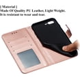 thumbnail image 3 of Mandala Case for iPhone SE(5G) 2022 iPhone 7 iPhone 8 iPhone SE 2020, Premium Leather Flip Wallet Card Slots Magnetic Stand Ultra Slim Case with Lanyard, Embossed Flip Cover-Rose Gold, 3 of 16