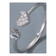 thumbnail image 3 of Anillos para mujer, regalos para mujer, anillo abierto de diamantes de moda para mujer., 3 of 3