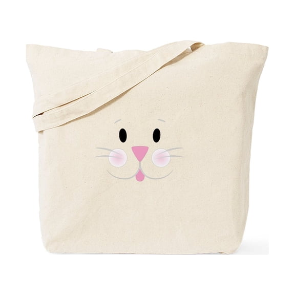 CafePress - Bunny Face Tote Bag - Unisex Canvas Tote Bag, Beige, 1-Piece