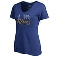 thumbnail image 2 of Women's Blue St. Louis Blues Graceful V-Neck T-Shirt, 2 of 3
