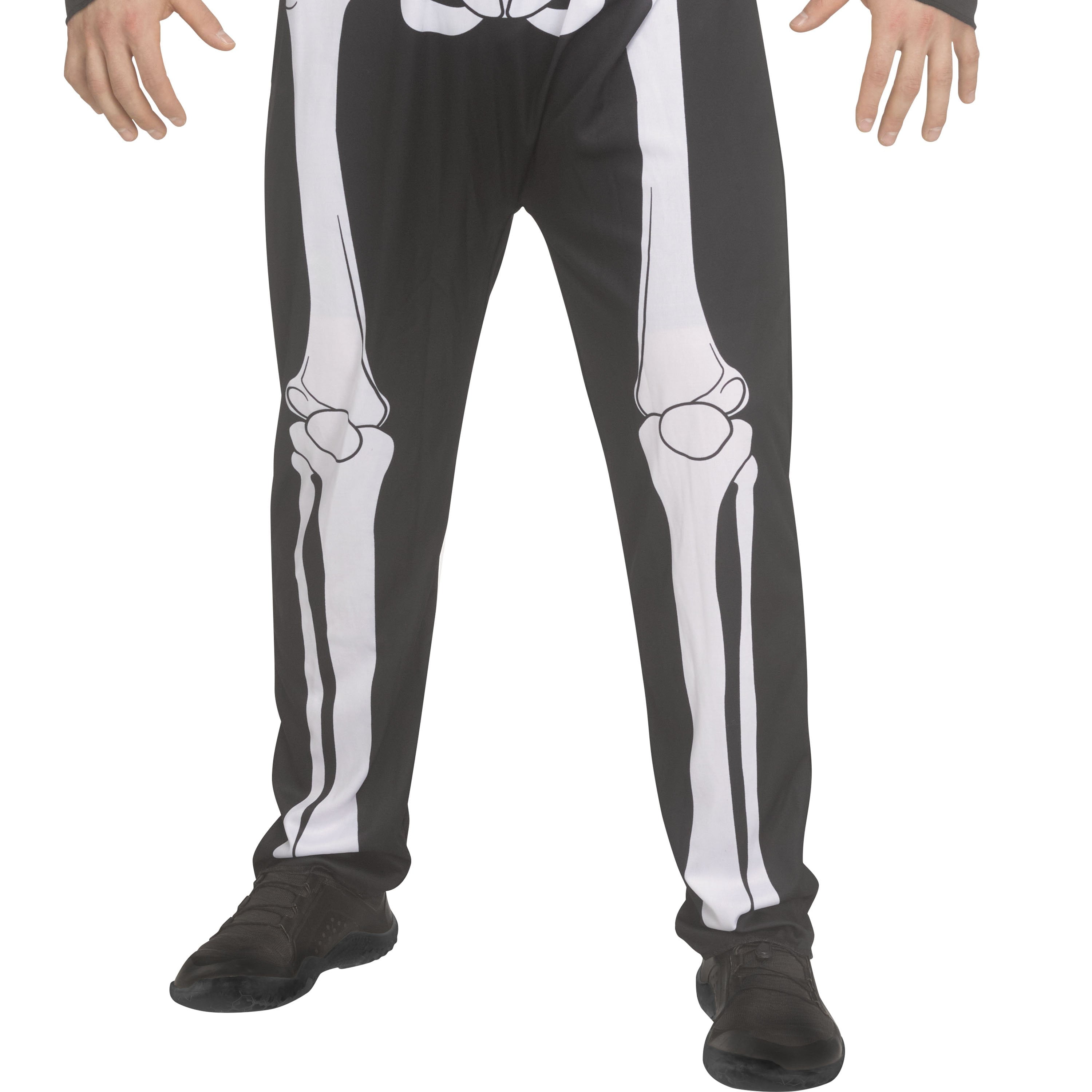 Skeleton Jumpusit Halloween Costum for Adults, Men's Size M (32/34), by Way to Celebrate