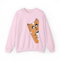 thumbnail image 2 of TSmartArt @ Walmart. Peeking Kitty. Adult Women's + Sweatshirt. L - 5XL., 2 of 4