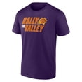 thumbnail image 2 of Men's Fanatics Purple Phoenix Suns Hometown Collection Rally The Valley T-Shirt, 2 of 3