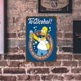 thumbnail image 3 of (Beer ad-C) Pintura hojalata 20*30cm Serie abstracta publicidad Retro Rectangular, 3 of 9