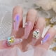 thumbnail image 3 of 20 piezas de diamantes de imitación de cristal para uñas, diamantes de uñas, gemas de metal de vidrio, piedras para decoración de uñas 3D, 3 of 6