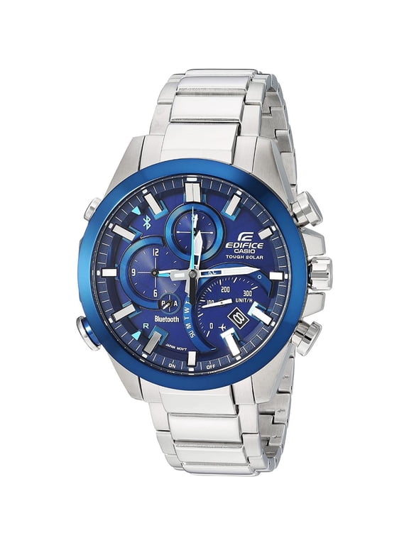Edifice EQB-501DB-2A Smartphone Link Watch (Stainless Steel)