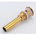 thumbnail image 4 of Tapón de fregadero Sunnimix Desagüe ranurado Baño Cromado dorado, 4 of 8
