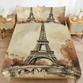 thumbnail image 2 of Eiffel Tower Bedding Set with Zipper Closure for Girls & Boys, 2 of 6