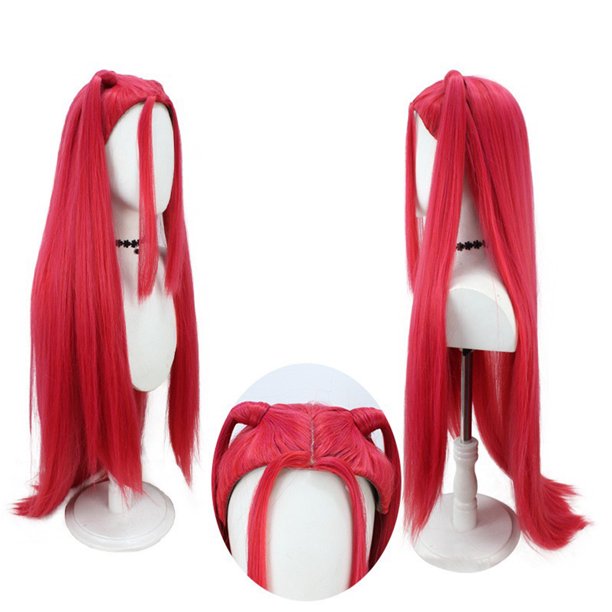 Kpop Demon Hunters Anime Rumi Wig for Zoey | Luxe Long Straight Hair Cosplay Wig Women