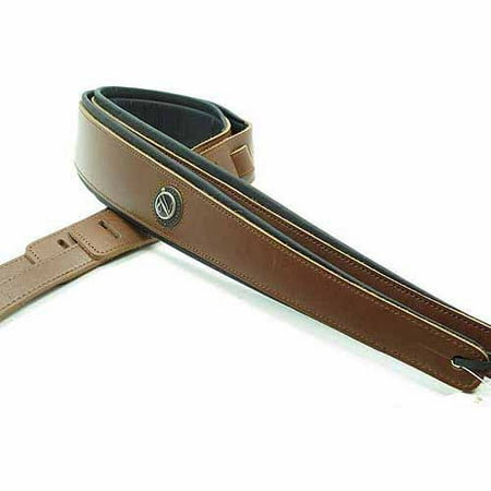 Brown Deluxe Board - Vorson Deluxe Padded Leather Guitar Strap
