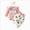 Pink 0726, variant on 0-3 Months 3 Pcs Baby Girl Clothes Long Sleeve Fall Winter Newborn Baby Girl Clothes Infant Outfits Ruffle Sleeve Romper Bodysuit Floral Pants Girl Outfits Set,Orange