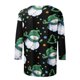 thumbnail image 5 of Pntutb - Camiseta holgada con estampado de moda para mujer, blusa de manga 3/4, cuello redondo, tops casuales Pntutb Pntutb-1227, 5 of 5