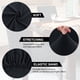 thumbnail image 4 of PiccoCasa 4Pcs Funda de Silla Lavable y Stretch Protectores de Asiento Removibles para Comedor Gris Oscuro, 4 of 7