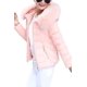 thumbnail image 3 of Chaqueta parka acolchada de algodón de invierno para mujer con capucha de piel sintética Xemadio CJWUS-3461, 3 of 7