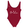 thumbnail image 4 of MKLEKYY Trajes De Baño Mujer Curvy Women Fashion Letter Print Piece Swimsuit Sexy Bikini Swimwear Bathing Sleeveless Backless Swimsuit 1735, 4 of 4