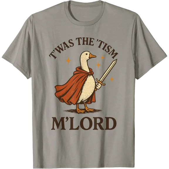 Twas The Tism M Lord Goose Graphic T-Shirt